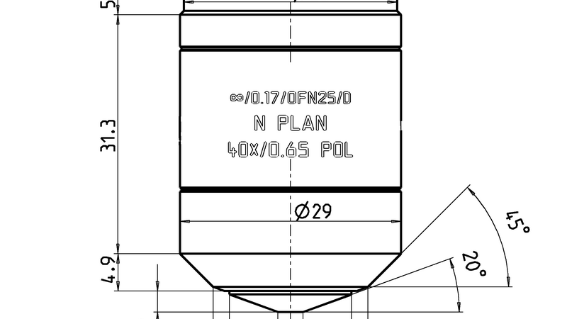 N PLAN 40x/0,65 POL
