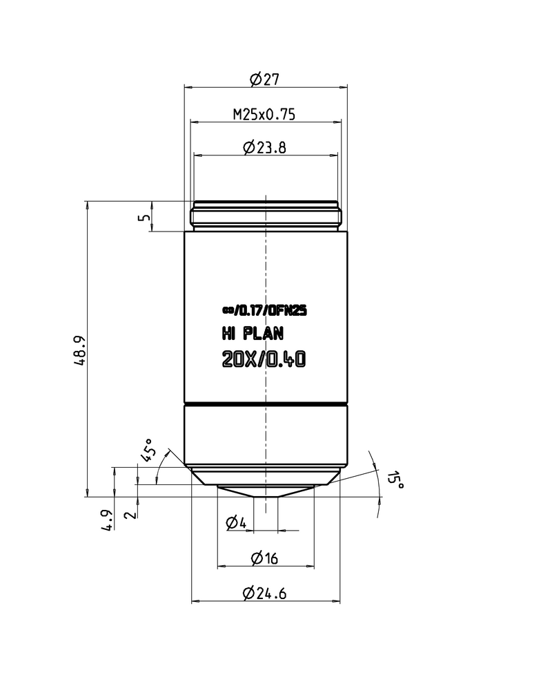 HI PLAN 20x/0,40
