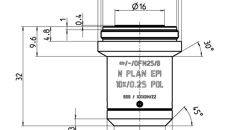 N PLAN EPI 10x/0,25 POL