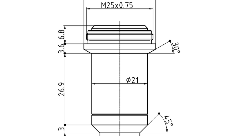 N PLAN 2,5x/0,07 POL