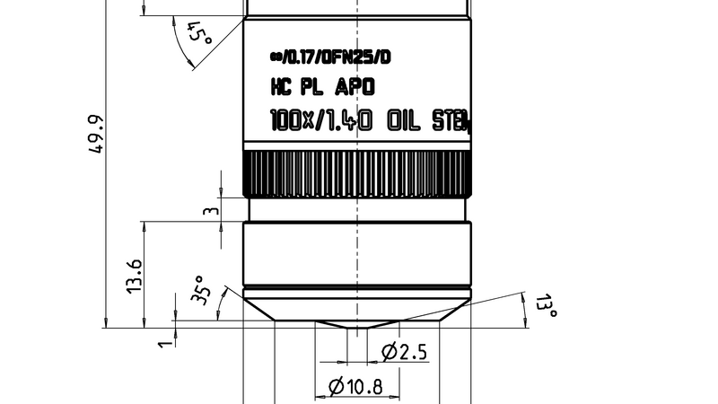 HC PL APO 100x/1,40 OIL STED WHITE