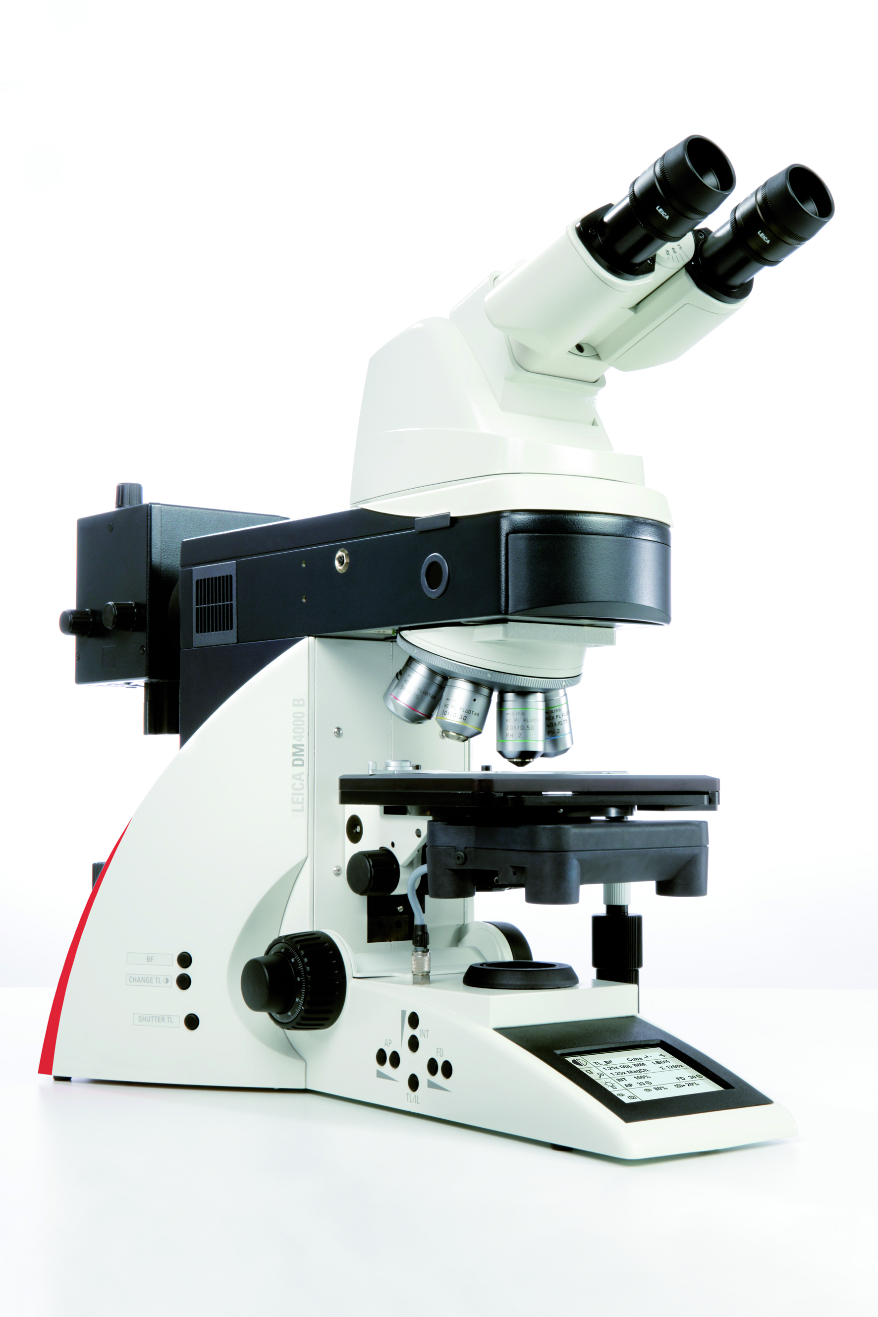 The Leica DM4000 B features Intelligent Automation for intuitive operation and reproducible results. The Leica DM4000 B features Intelligent Automation for intuitive operation and reproducible results.