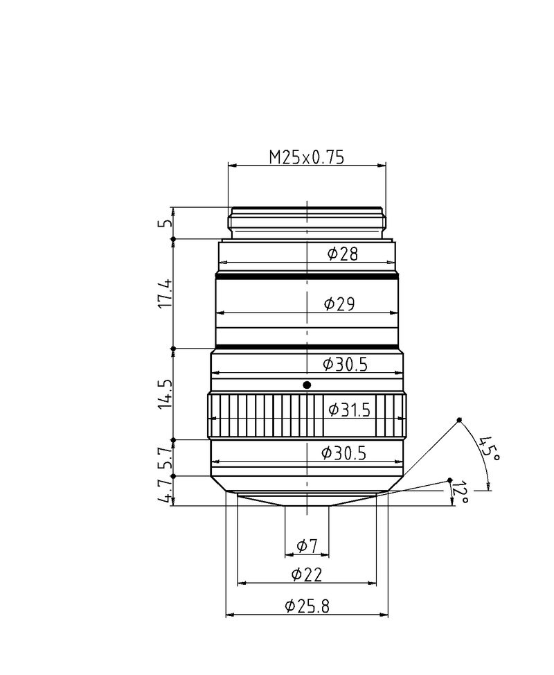 HC PL FLUOTAR L 63x/0,70 CORR XT
