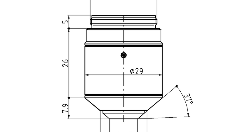 HC PL FLUOTAR 10x/0,30 POL