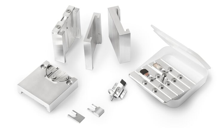 Various sample holders