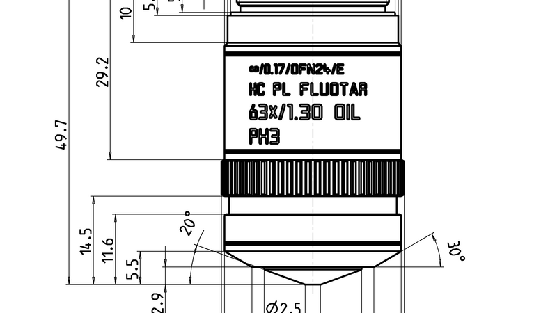 HC PL FLUOTAR 63x/1,30 OIL PH3