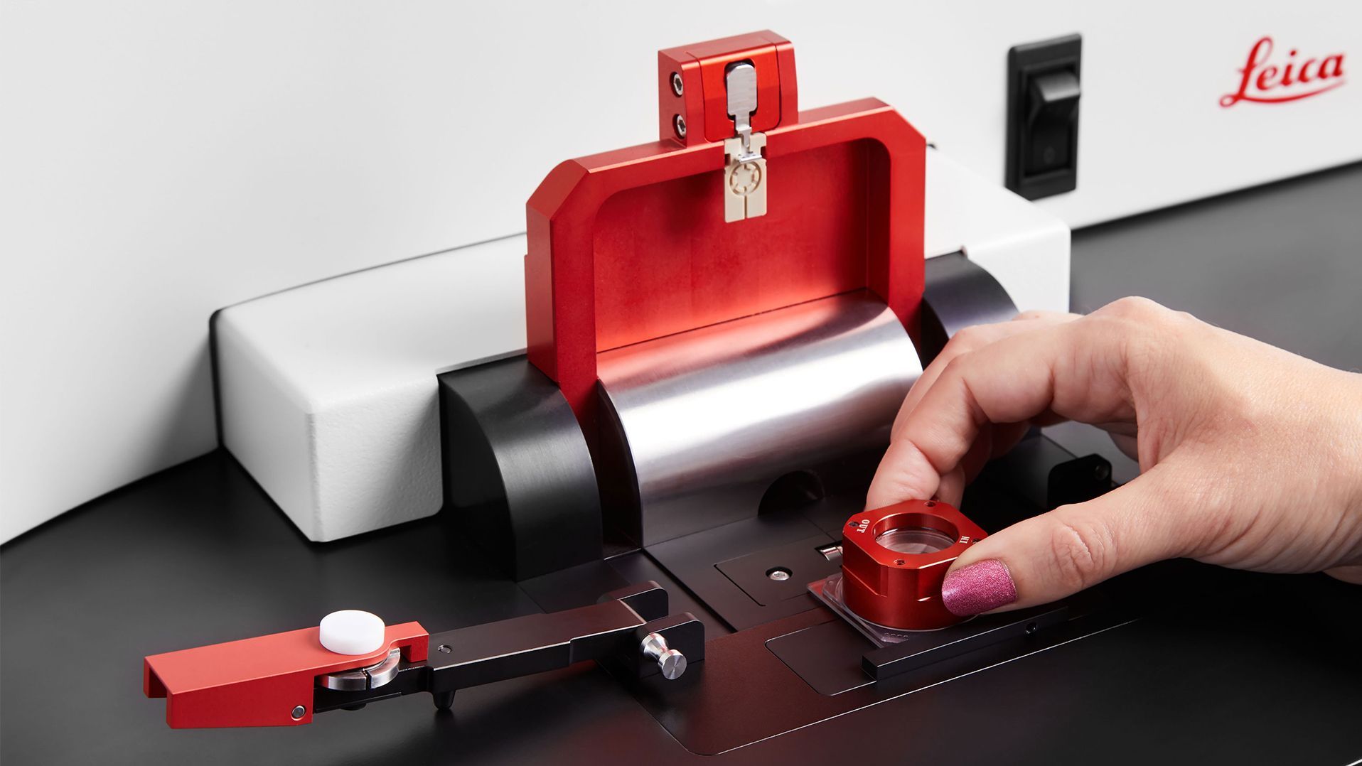 EM ICE Nano样品装载区域