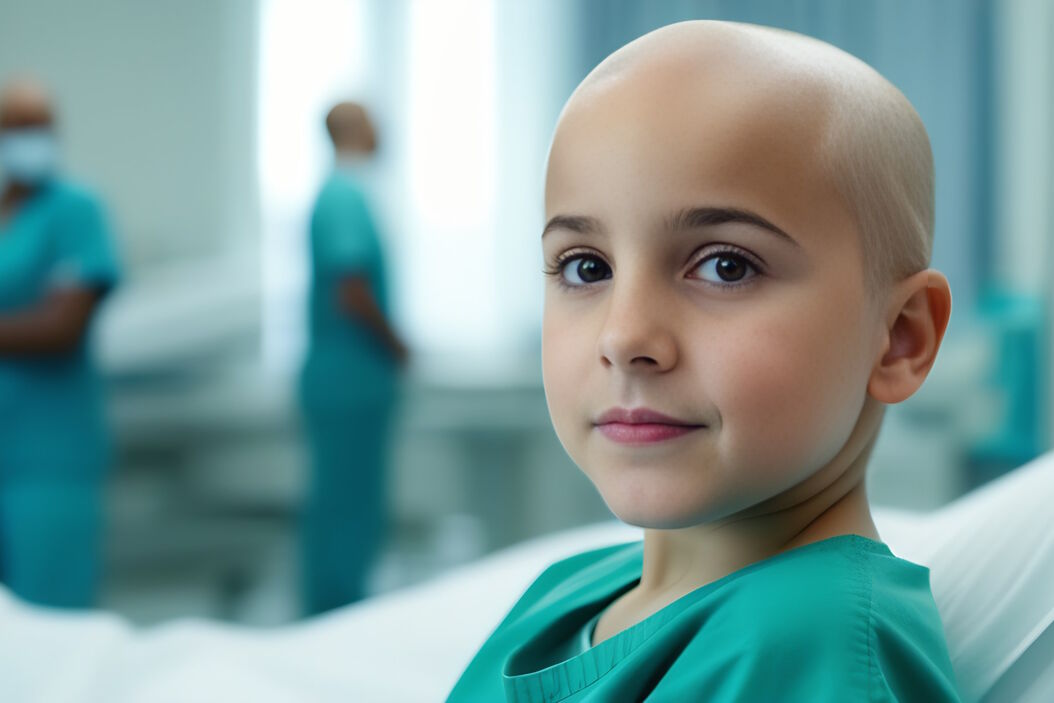 Advancing pediatric brain tumor surgery. Picture copyright: Shutterstock 8-year-old_child_in_an_oncology_hospital.JPG
