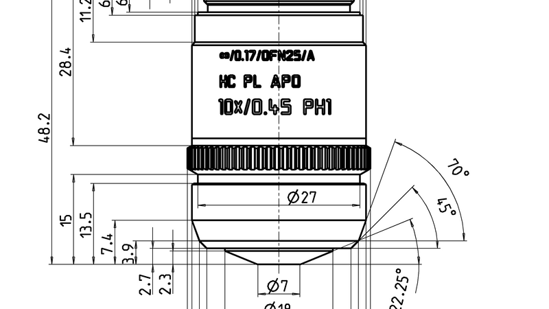 HC PL APO 10x/0,45 PH1
