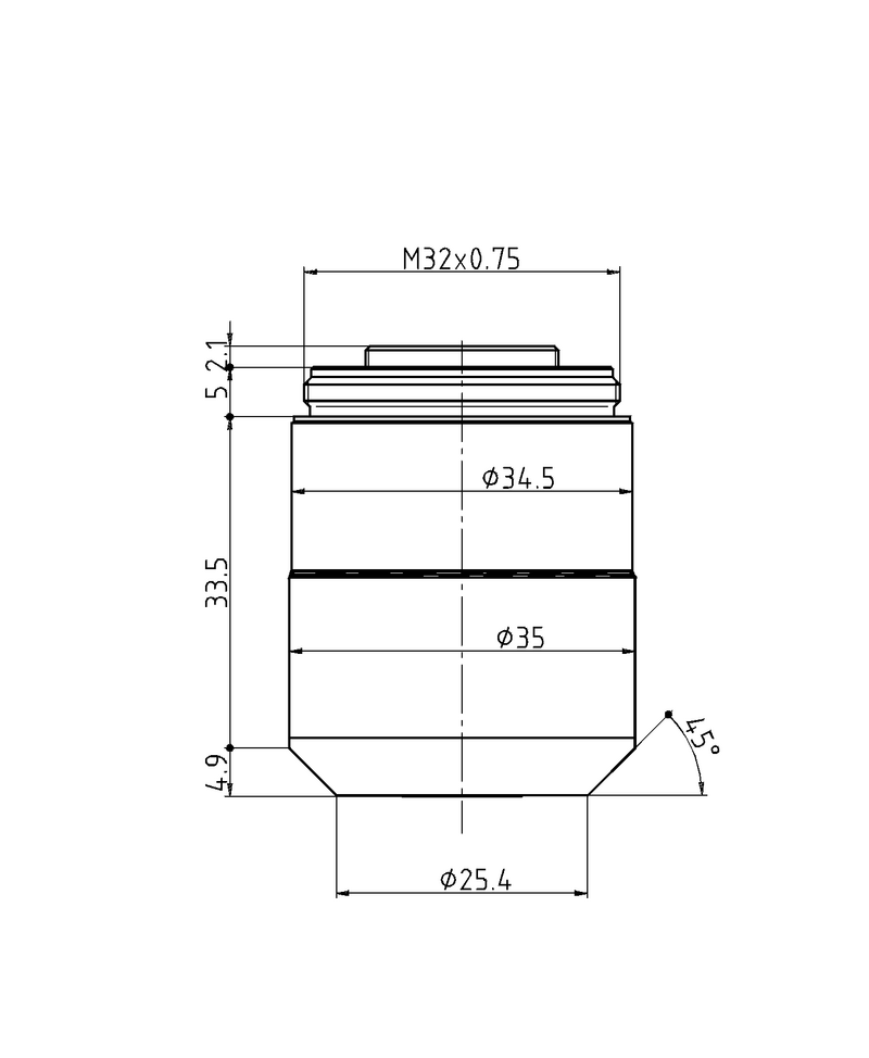 N PLAN L 100x/0,75 BD