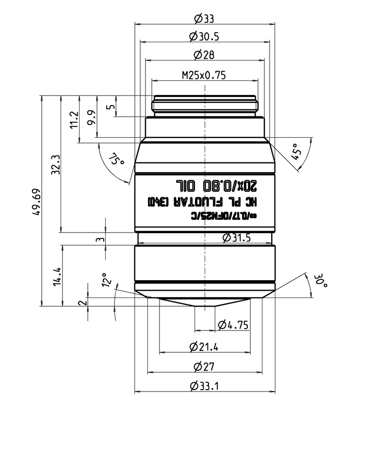 HC PL FLUOTAR (340) 20x/0,80 OIL