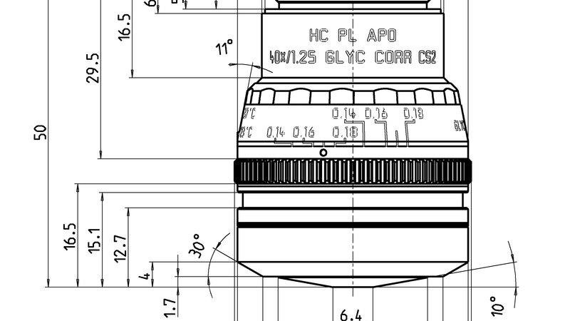 HC PL APO 40x/1,25 GLYC CORR CS2