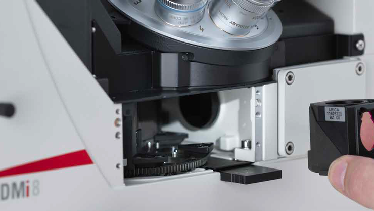Leica DMi8 with RFiD FLuoRescence