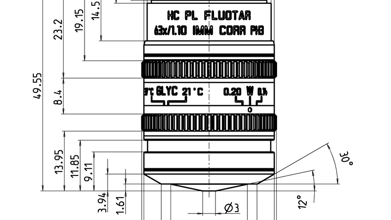HC PL FLUOTAR 63x/1.10 IMM CORR PH3
