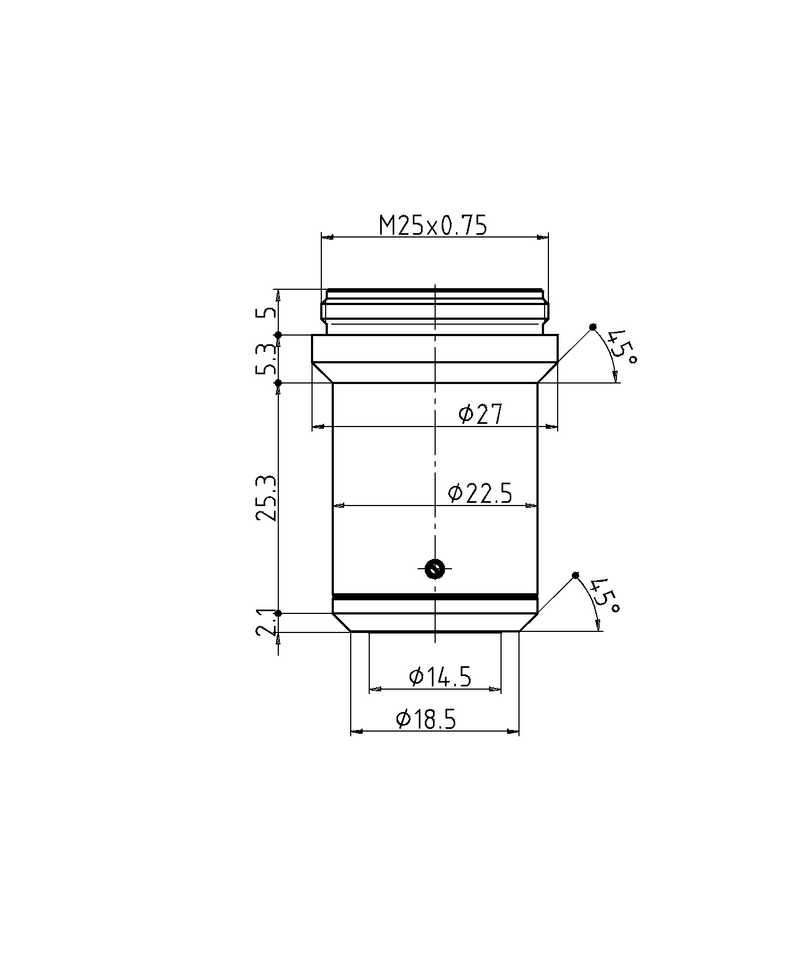 HI PLAN 10x/0,25 SL