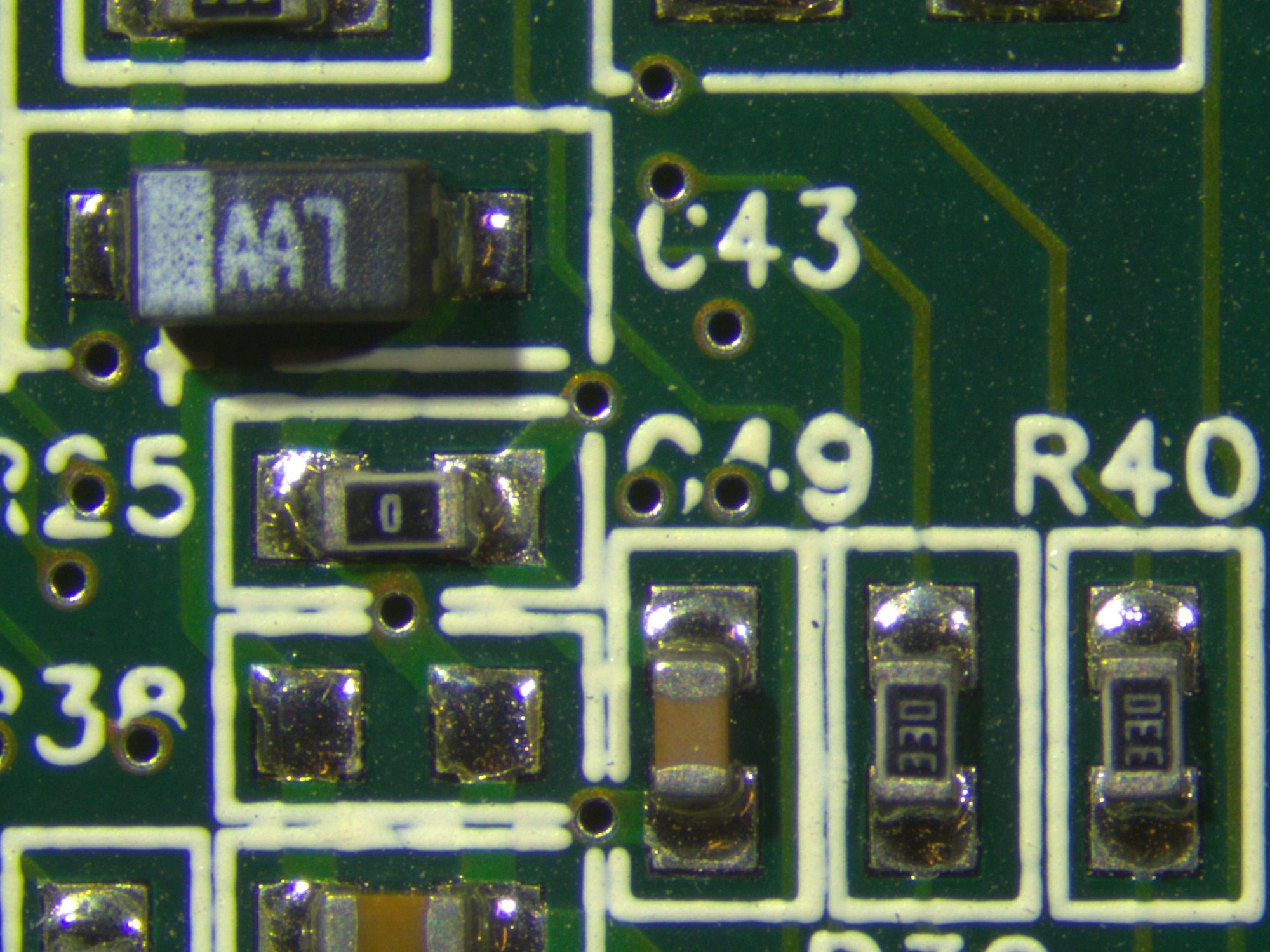 [Translate to chinese:] Printed Circuit Board (PCB) - Spotlight Illumination (SLI): Multiple sample characteristics