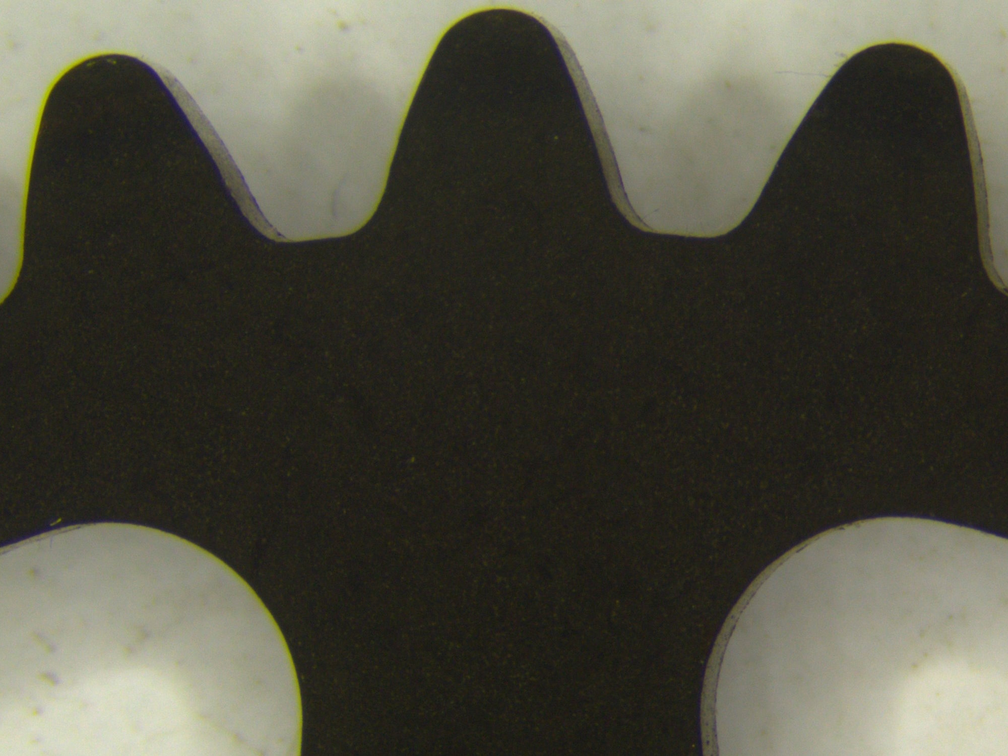 [Translate to chinese:] Sprocket - RL with crossed polarizers: Reflective areas